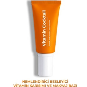 Resim Sinoz Vitamin Kokteyl Nemlendirici Besleyici Onarıcı Yüz Kremi ve Makyaj Bazı 50 ML 