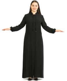 Resim derin store Hakim Yaka Bağcıklı Basic Ferace 