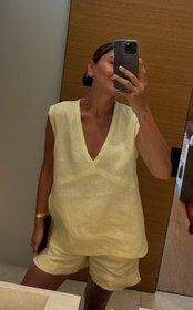 Resim Solea Bluz - Sarı / 38 