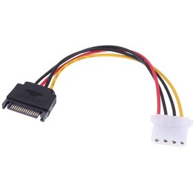 Resim 4843 Sata Kasa Hdd Dişi Erkek 4 Pin Power Molex Güç Kablosu 20 Cm 