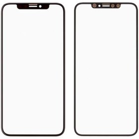 Resim iPhone X Uyumlu Ön Cam Dokunmatik Lensi Ocalı Kalite-Siyah (385822332) 