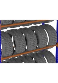 Resim 1 Adet Boru Travers - Depo Rafı Hafif Rack Damaca, Lastiktraversi Turuncu-120 Cm - 1,50 Mm Turuncu 