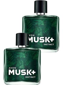 Resim Avon Musk Instinct Erkek Parfüm Edt 75 Ml. İkili Set 