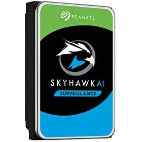Resim Seagate Skyhawk Ai Surveillance ST10000VE001 10 TB 7200 Rpm 256 MB Sata3 3.5" 7/24 Güvenlik Harddisk 