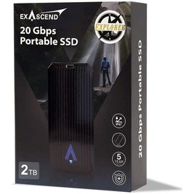 Resim Exascend Explorer Rugged 2 TB 2.5" USB 3.2 Type-C Taşınabilir SSD 