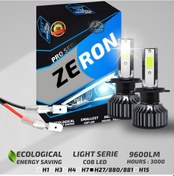 Resim Zeron Pro Series H881 Led Xenon Şimşek Etkilii Led Xenon Led Ampull 