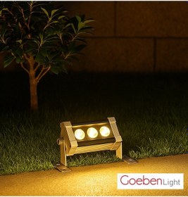 Resim Goeben Wallwasher 3w 12 Cm Duvar Boyama Armatürü Gün Işığı 