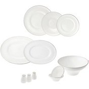 Resim Jumbo Platin Star 60 Parça 12 Kişilik Yemek Takımı 