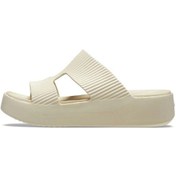 Resim Croc 210701-0lh Getaway Groove Platform Hstrap Spor Terlik Sandalet Krem 