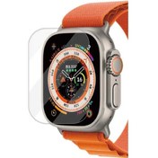 Resim Noktaks - İos Watch Ultra 49mm Uyumlu - Ekran Koruyucu Akıllı Saat Cam Ekran Koruyucu - Şeffaf 