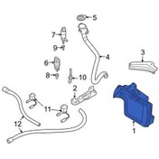 Resim Bmw 5 Serisi E60 Silecek Su Deposu Far Yıkamalı 61677179453 