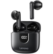 Resim Geeksen Lenovo Ea120 Spor Bluetooth Kulaklıkları: Yarı Girişli, Düşük Gecikme, Gürültü Engelleme, Pil Göstergeli Siyah 