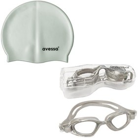 Resim Avessa 2’Li Yetişkin Havuz Seti Gri Gs3-Sc601 Çok Renkli 