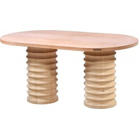 Resim Masifart Pool 200 Lük Star Oval Masa Cilasız Ham Ham 