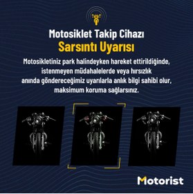 Resim Motorist Motosiklet Takip Sistemi (12 Ay) 