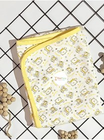 Resim tinitins Bebek Tek Kat Kapitone t-1104Battaniye Kundak 80x90 Cm 