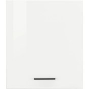Resim T Designo Ayaz Mutfak Üst Modül Çok Amaçlı Dolap 60 cm Beyaz 