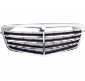 Resim Mercedes W212 E Serisi (2009-2013) Arası Makyajsız Kasa Uyumlu Panjur Krom 