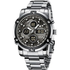 Resim Fastbuy Olevs 1106 Erkek Aydınlık Su Geçirmez Akıllı Elektronik Gri Çok Renkli Saat Çok Renkli 