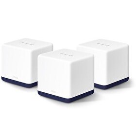 Resim Mercusys Halo H50G Üçlü Paket AC1900 Mesh Menzil Genişletici 