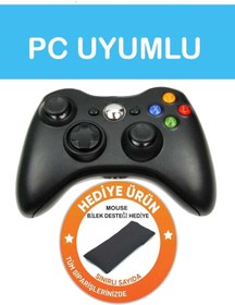 Resim Zineets Xbox 360 Pc Uyumlu Oyun Kolu Kablosuz Joystick Bilgisayar Analog Gamepad 