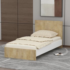 Resim Garaj Home Vera Karyola 90x190 cm Meşe 