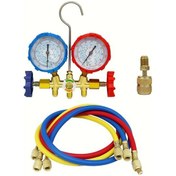 Resim Topshop1 R410a R404a R32 R134a Hvac Gaz Ölçüm Seti Renkli Tüplü Klimalar Ve Soğutma Sistemleri İçin 