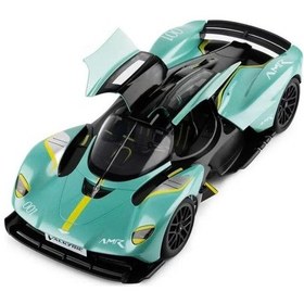 Resim Tıfıl Toys Kumandalı Şarjlı Işıklı Full Fonksiyon Aston Martin Valkyrie Oyuncak Araba Turkuaz Turkuaz 