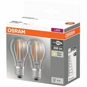 Resim Osram Osram Led Base Cla Fıl 60 Watt Ampul 