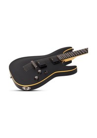 Resim Schecter Demon-6 Elektro Gitar (Aged Black Satin) 