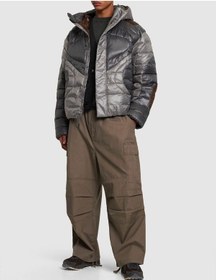 Resim Nike Sportswear Tech Pack Therma-fıt Adv Bol Kesimli Su Tutmaz Kapüşonlu Erkek Ceketi Gri 