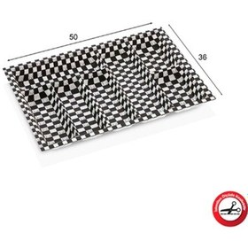 Resim Eco Modül Kaşıklık 7 Gözlü Damalı 50x36 Royaleks-acero-20134 Çok Renkli 