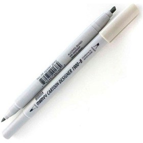 Resim Marvy 1900-B Cartoon Designer Marker 38 Oyster Grey 