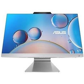 Resim White 23.8" FHD (1920 x 1080) 16:9, AMD Ryzen™ 5 7520U Mobile Processor (4-core/8-thread, 2 MB cache, up to 4.3 GHz max boost), 8GB 