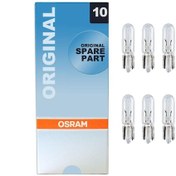 Resim Osram 2721 12V T5 1.2W Dipsiz Gösterge Ampulü 10 Adet 