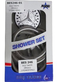Resim Duş Takımı Örgülü 3 Fonks Merso Diğer 