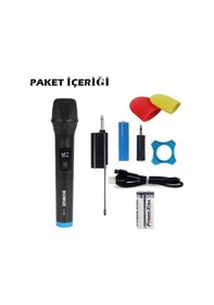 Resim Techtic V-102 Vhf Kablosuz Mikrofon Profosyonel Cami Okul Otobüs 