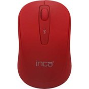 Resim TREND Inca Kırmızı IWM-331RK Silent Wireless Mouse Sessiz Kırmızı 