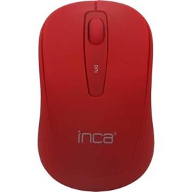 Resim TREND Inca Kırmızı IWM-331RK Silent Wireless Mouse Sessiz Kırmızı 