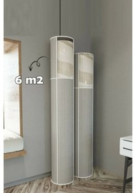 Resim Nefes Alabilir Özellikli Pvc Pencereli Halı Saklama Hurcu 6 M² Çok Renkli 