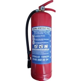 Resim Valentino 6 kg Yangın Tüpü Kuru Kimyevi Tozlu 