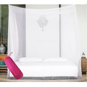 Resim Createtech Üstü Sineklik, Seyahat Resmi Renkli Pratik Montajsız Mekan Katlama Kare İçin Hamak, Dış Mekan Kullanımına Uygun 220x200cm Boyutlarında Kolay Kurulum Sineklik Çok Renkli 