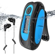 Resim AGPTEK 64GB Klipsli MP3 Çalar, Su Geçirmez, FM Radyo Destekli, Spor ve Outdoor Kullanım 