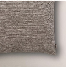 Resim Chicago Natural Dokulu Kırlent Kılıfı Koyu Gri 