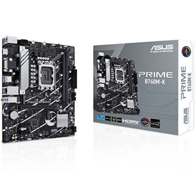 Resim Prime B760M-K Intel B760 LGA1700 DDR5 8000 MHz M.2 1700P mATX Anakart 