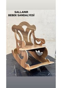 Resim Moleni Sallanan Bebe Sandalye 