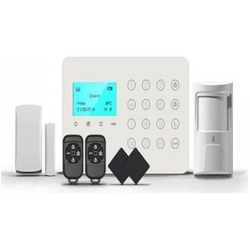 Resim Opax Ard-575 Gprs/Wıfı Kablolu/Kablosuz Alarm Paneli Ve Bgr-09 