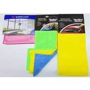 Resim MF SuperClean Mikrofiber Lüks Temizlik Seti - Kurulama -genel Temizlik - Cam Bezi 