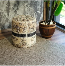 Resim Patchwork Puf 007 Çok Renkli 