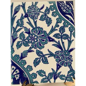 Resim Armada Çini 20x25 Cm Ac 1042 Mavi Beyaz Kütahya Çini Seramik Karo 